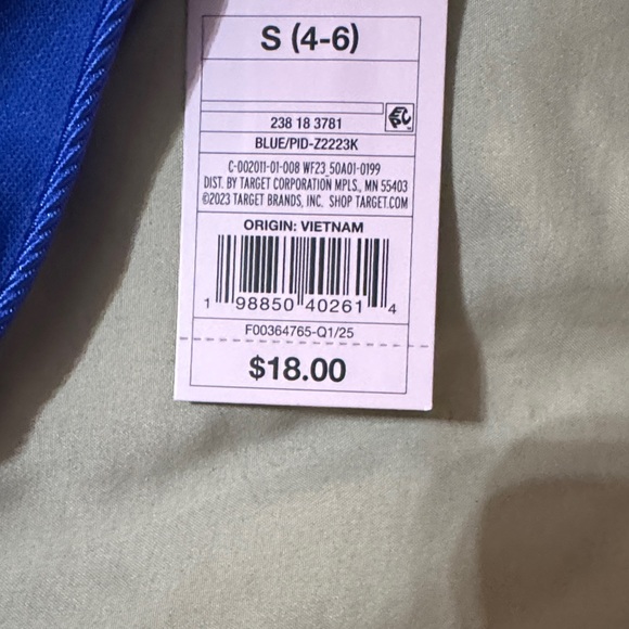 Wild Fable Blue Bikini Bottom - Picture 2 of 2